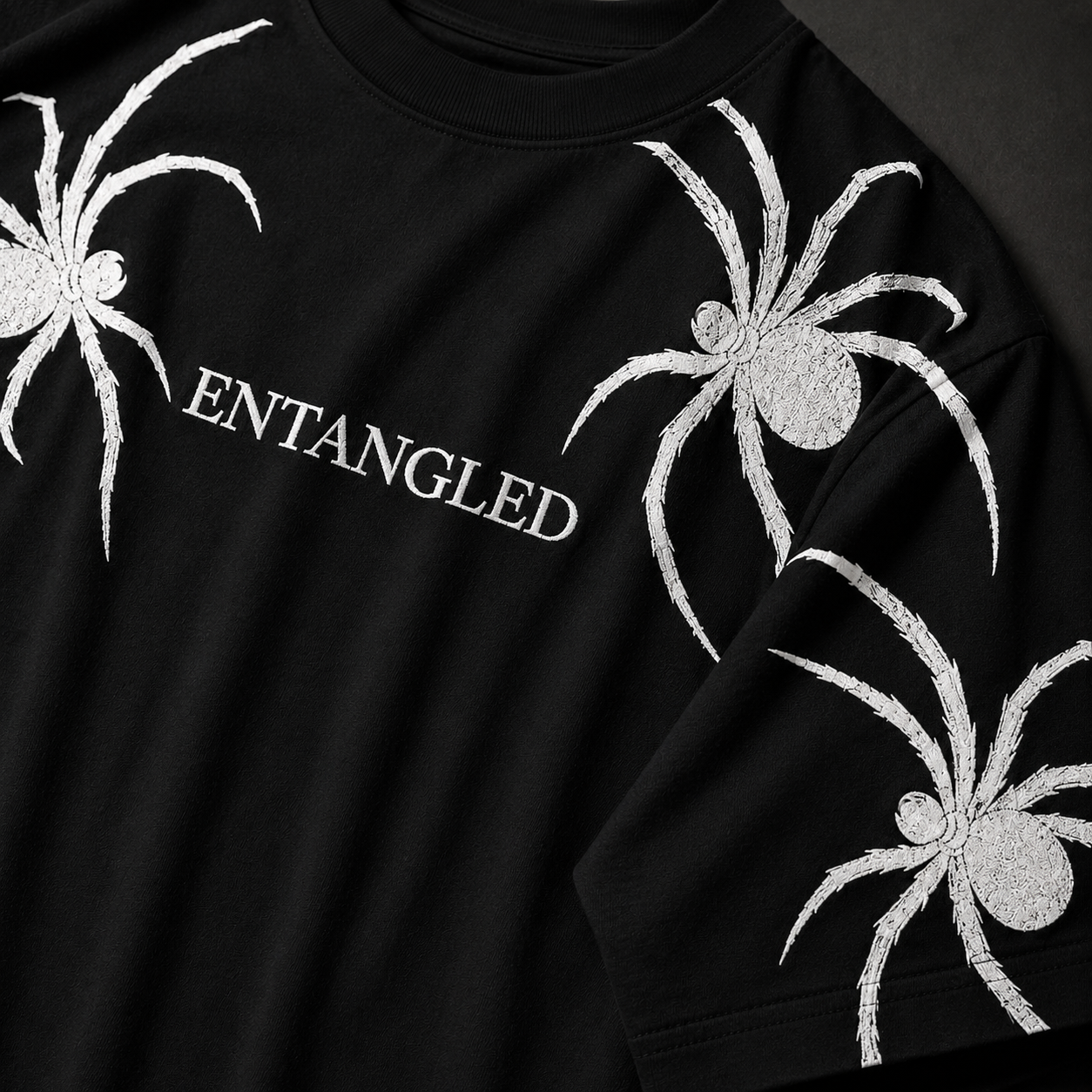 Black Oversize Graphic Tee