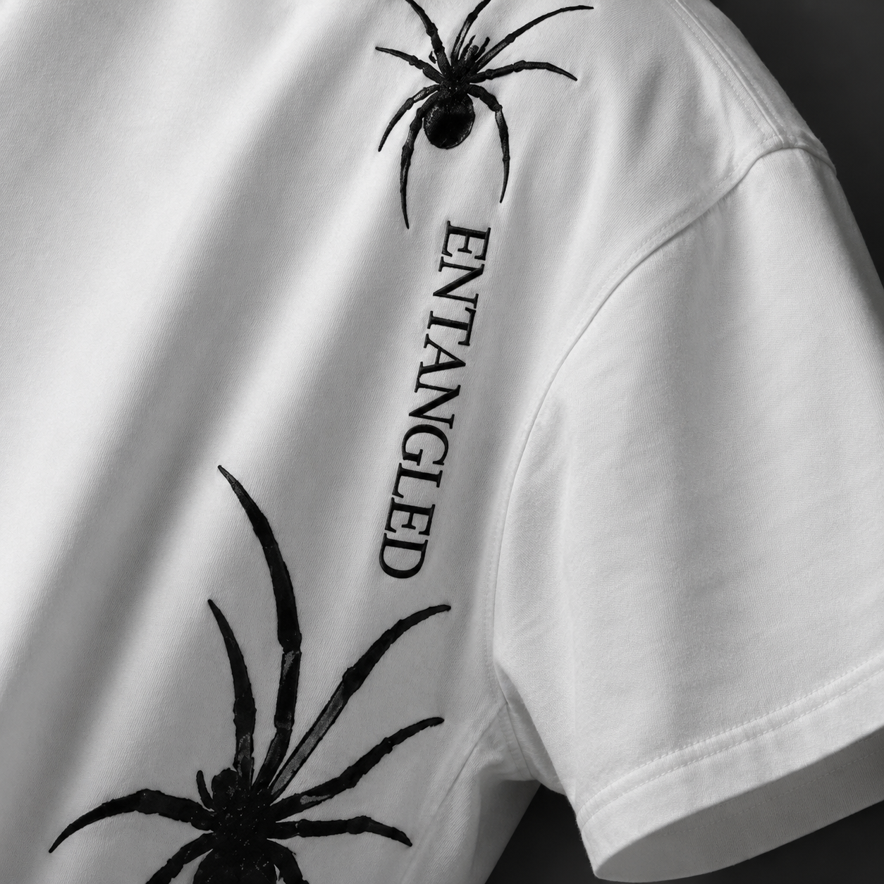 White Oversize Graphic Tee