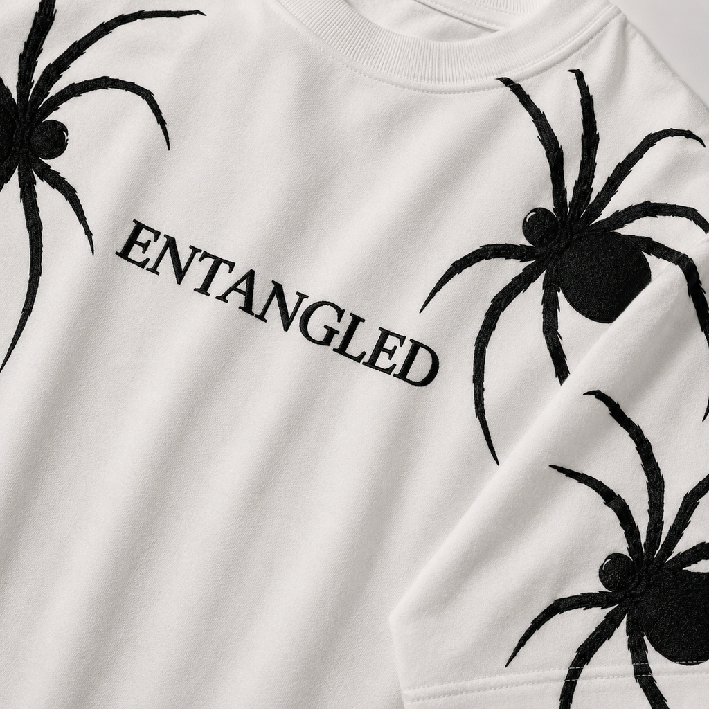 White-Oversize Graphic Tee